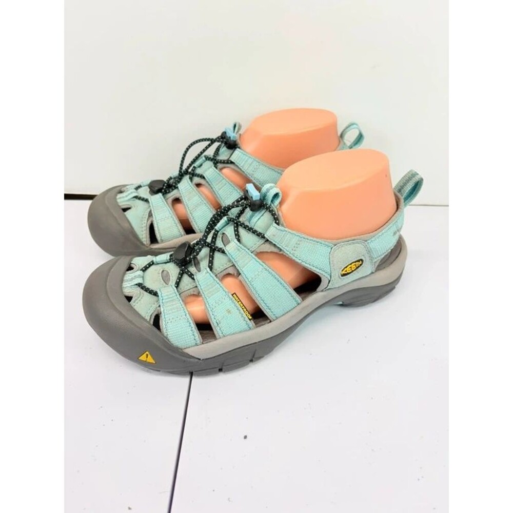 Keen Womens Newport H2 Light Blue Aqua Waterproof Hiking Sandals Size 9